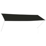 VidaXL Uittrekbare Luifel 350x150cm Antraciet - 34% Korting