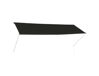VidaXL Uittrekbare Luifel 350x150cm Antraciet - 34% Korting