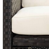 VidaXL Tuinstoelen Set van 4 - Poly Rotan Zwart (30% Korting)