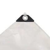 Waterdicht Dekzeil 5x6m Wit - 35% Korting