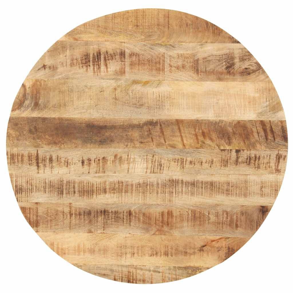 VidaXL Rond Tafelblad 80cm Massief Mangohout - 35% Korting