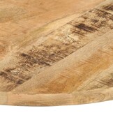 VidaXL Rond Tafelblad 80cm Massief Mangohout - 35% Korting