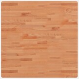 VidaXL Tafelblad Massief Beukenhout 80x80 cm - 34% Korting