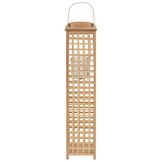 VidaXL Hangende Bamboe Lantaarnhouder Naturel - 53% Korting
