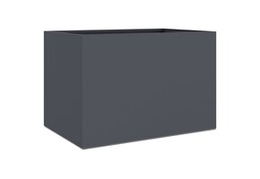 Plantenbak Staal Antraciet 62x40x39 cm - 45% Korting