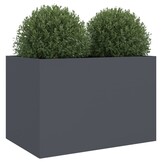 Plantenbak Staal 62x40x39 cm Antraciet - 34% Korting