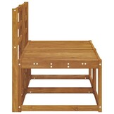 vidaXL Mid-Sofa Massief Acaciahout Naturel - 35% Korting