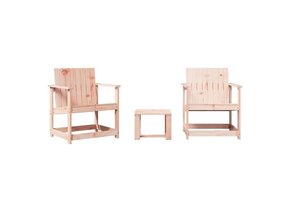 VidaXL Loungeset 3-delig Massief Douglashout - 54% Korting