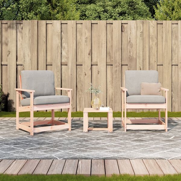 VidaXL Loungeset 3-delig Massief Douglashout - 54% Korting