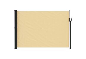 VidaXL Uittrekbaar Zijscherm Rechthoekig Zand 500x120cm - 34% Korting