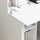 Wit Bureau met Plank 71,5x31,5x106,5 cm (59% Korting)