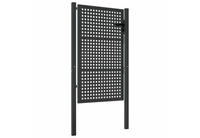 Stalen Tuinpoort 105x175 cm Antraciet - 35% Korting