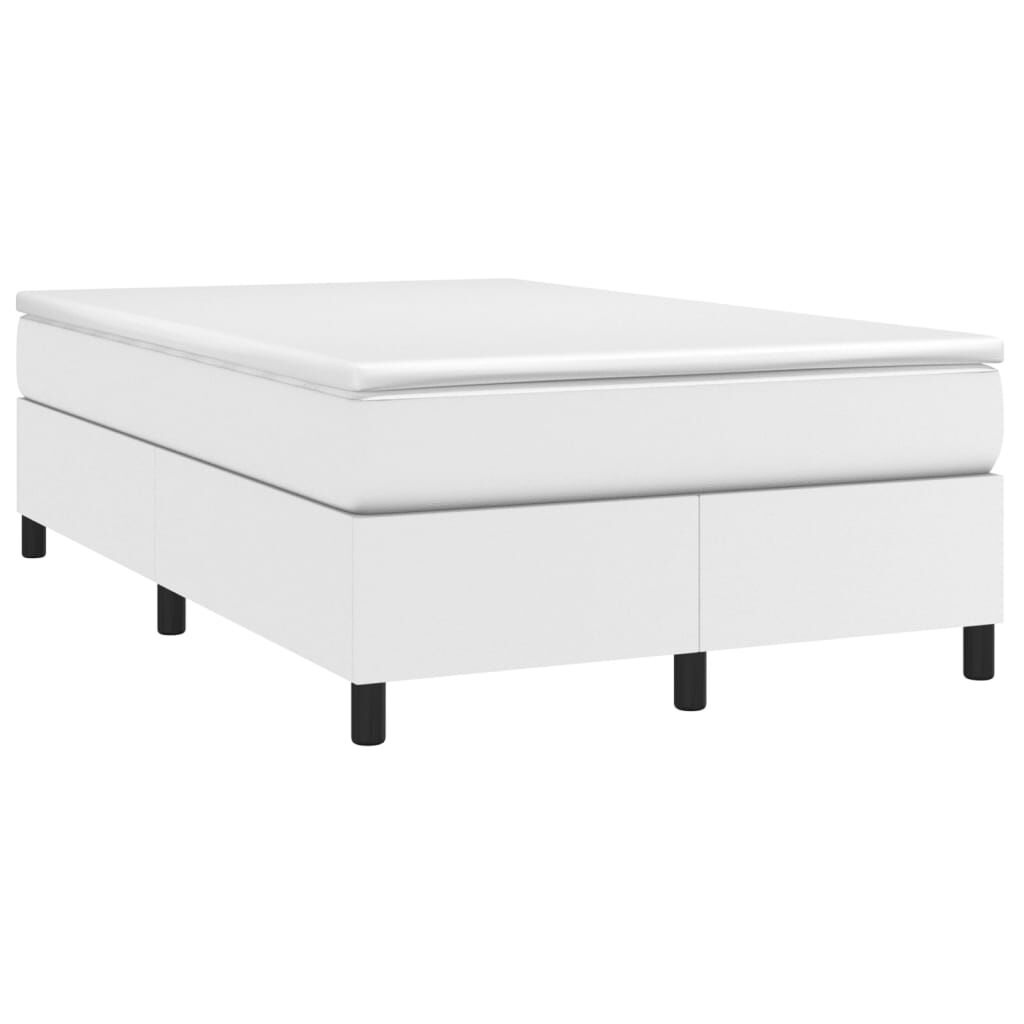 Wit Kunstleren Bedframe 120x200 cm met 54% Korting