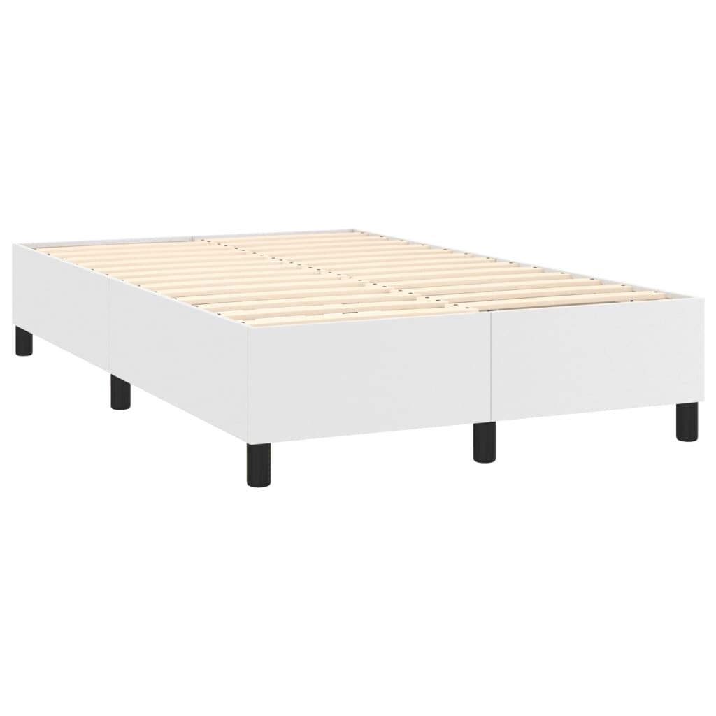 Wit Kunstleren Bedframe 120x200 cm met 54% Korting