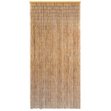 Bamboe Deurgordijn 90x200 cm Bruin - 34% Korting