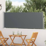 vidaXL Uittrekbaar Zijscherm Rechthoekig 500x100cm Polyester - 34% Korting