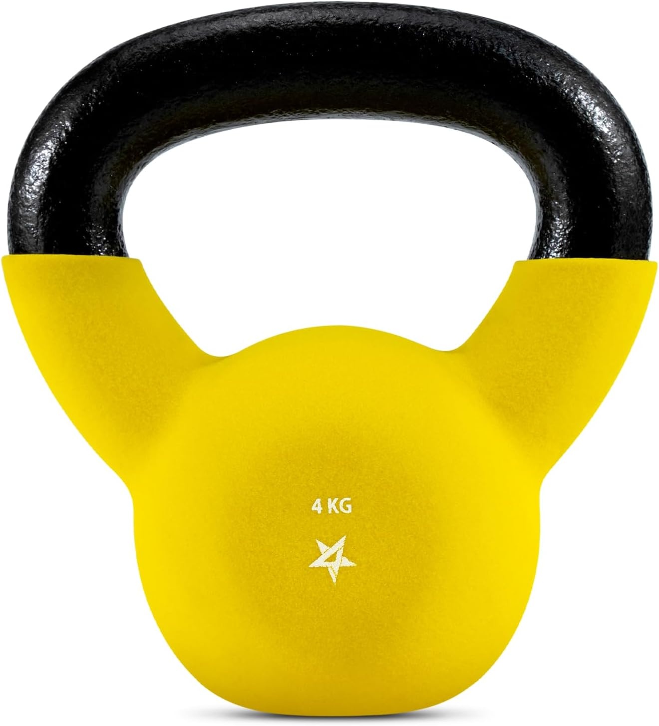 Yes4All Gecoate Gietijzeren Kettlebell 16 kg - Donkerblauw - 29% Korting