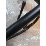 VidaXL Boombank 113 cm Staal Zwart - 54% Korting