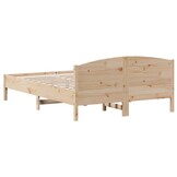 vidaXL Bedframe Massief Grenenhout 160x200 cm - 34% Korting