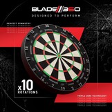WINMAU Blade 6 Steeldartbord - Officieel PDC Goedgekeurd - 54% Korting
