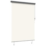 vidaXL Rolgordijn Crèmekleurig 180x250 cm - Stof & Aluminium, 34% Korting