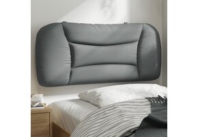 vidaXL Hoofdbordkussen Hvar Lichtgrijs Stof 90cm (45% Korting)