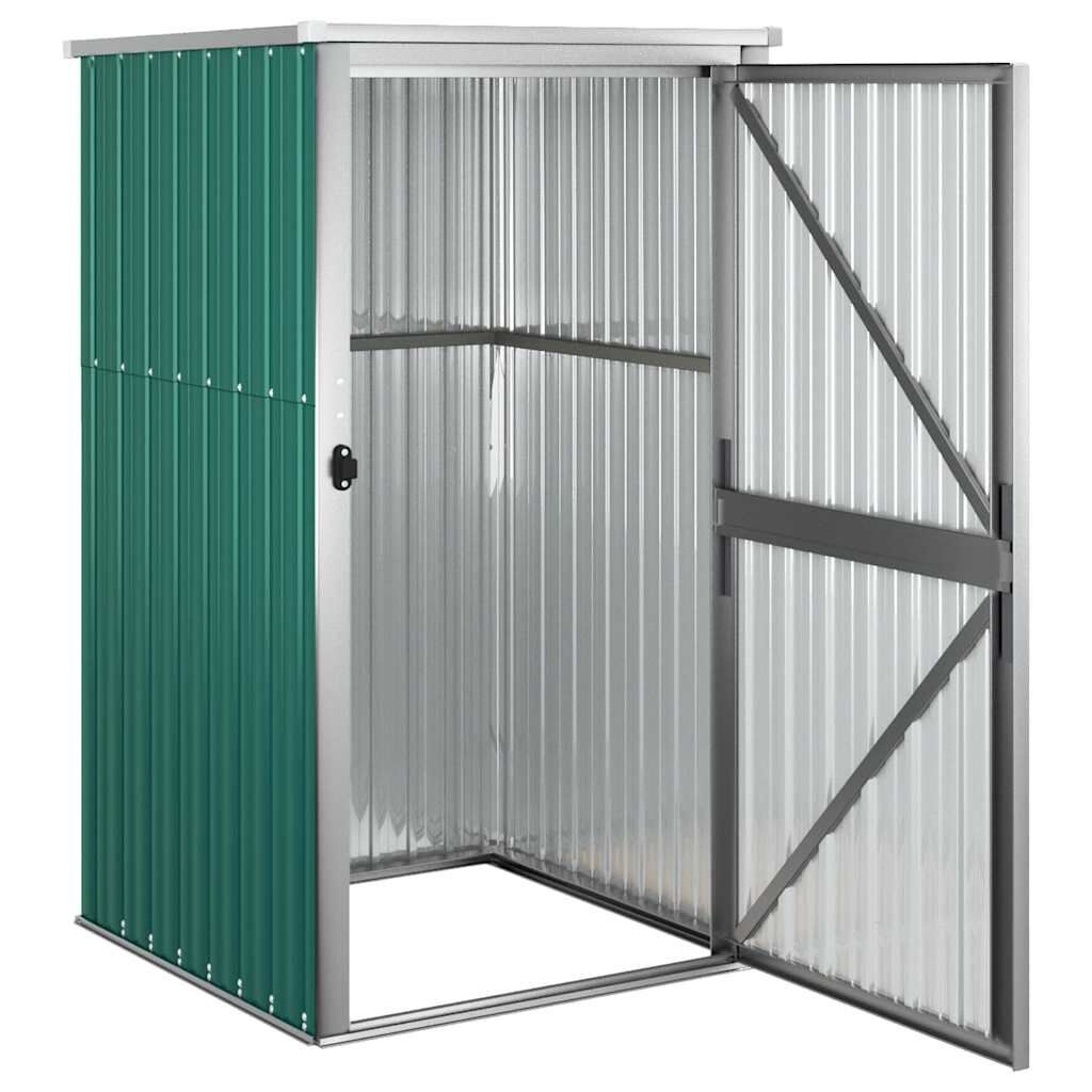VidaXL Tuinschuur 88x89x161 cm Groen - 35% Korting