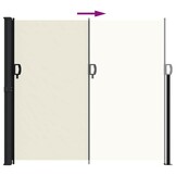 Uittrekbaar Windscherm 180x500cm Crème - 60% Korting!