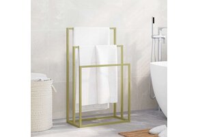 Goudkleurig Handdoekenrek Vrijstaand (48x24x79 cm) - 34% Korting