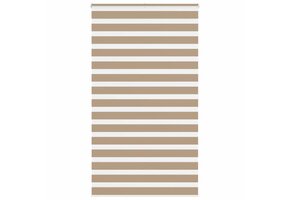 Zebra Gordijn Zandbruin 125x200 cm - 45% Korting!