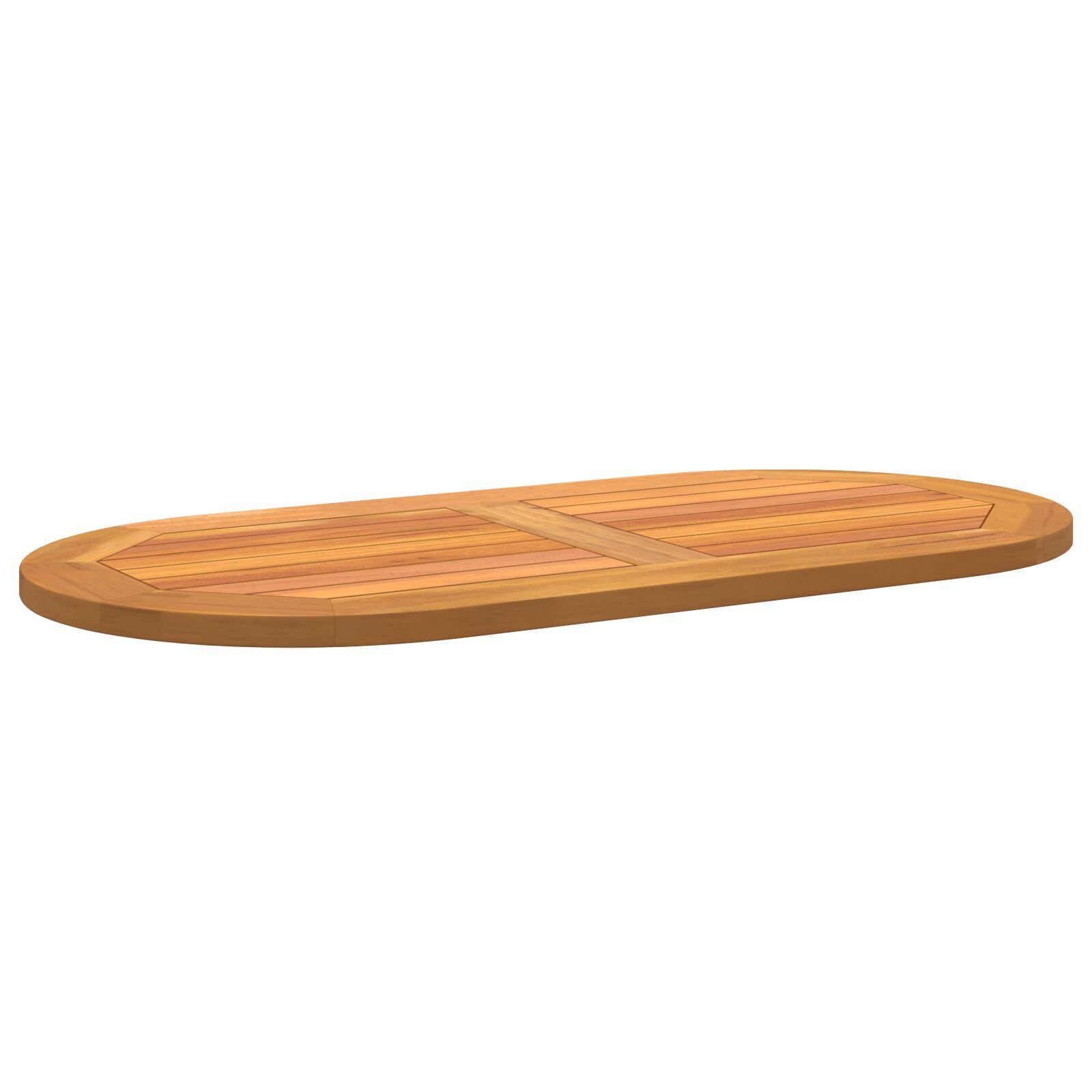 vidaXL Tafelblad Olie naturel 90 x 45 x 2 cm Massief Acaciahout