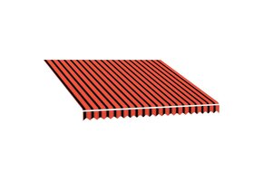 Luifeldoek Canvas Oranje/Bruin 300x250 cm - 45% Korting