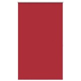 vidaXL Rolgordijn verduisterend 124,4 x 175 cm stofbreedte 120 cm rood