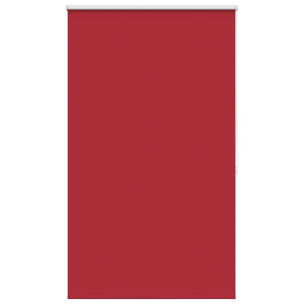 vidaXL Rolgordijn verduisterend 124,4 x 175 cm stofbreedte 120 cm rood