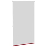 vidaXL Rolgordijn verduisterend 124,4 x 175 cm stofbreedte 120 cm rood