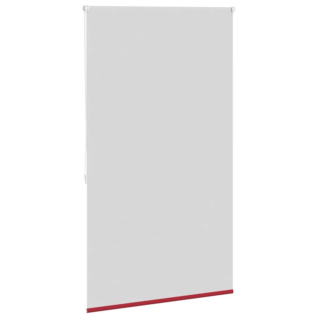 vidaXL Rolgordijn verduisterend 124,4 x 175 cm stofbreedte 120 cm rood