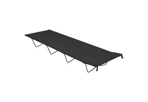 Zwart Campingbed 180x60x19 cm Oxford & Staal - 44% Korting