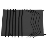 VidaXL Campingbed 180x60x19 cm - Zwart met 33% Korting