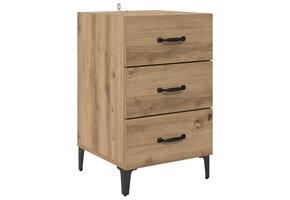 Nachtkastje Artisan Eiken 40x40.5x66cm Bewerkt Hout met 34% Korting