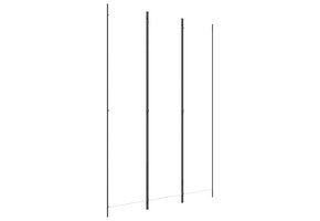 Kamerscherm 3 panelen 150x220 cm Wit - 33% Korting