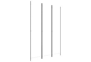 Kamerscherm 3 Panelen Wit 150x220cm - 45% Korting!