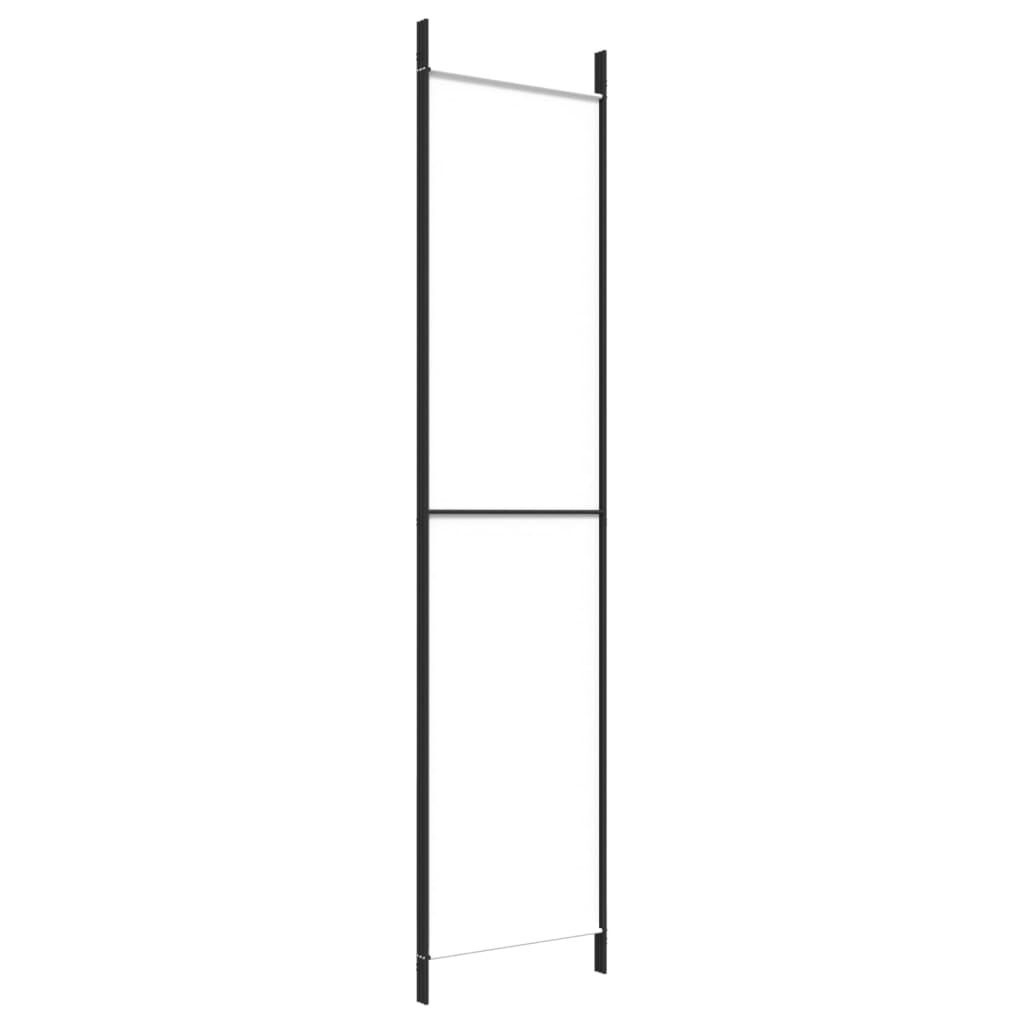 vidaXL Kamerscherm met 3 panelen 150x220 cm stof wit