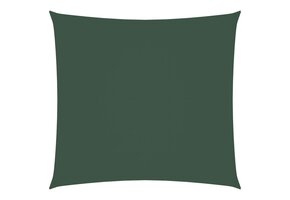 Donkergroen Vierkant Zonnescherm 3,6x3,6m Oxford Stof - 60% Korting