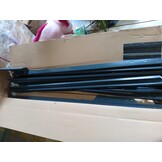 vidaXL Volière 179x100x185 m aluminium antracietkleurig
