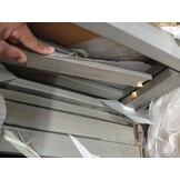 vidaXL Tuinstoelen 4 st massief acaciahout grijs