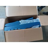 VEVOR Adirondack Stoelen van kunststof, set van 2 draagbare weerbestendige klapstoelen voor buiten, bekerhouder, ergonomische ontspanningsarmleuning, voor tuin en binnenplaats, grijs