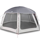 vidaXL Zwembadtent Grijs 612x612 cm - 35% Korting