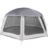 vidaXL Zwembadtent Grijs 612x612 cm - 35% Korting