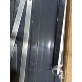 vidaXL Plantenbak verhoogd 320x40x77 cm gegalvaniseerd staal antraciet