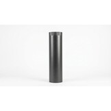 Kachelpijp - rookkanaal - staal - Ø 120 mm - 50 cm - zwart